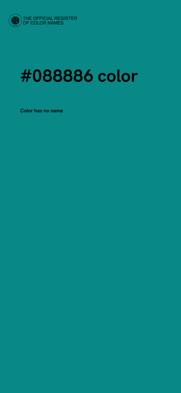 #088886 color image