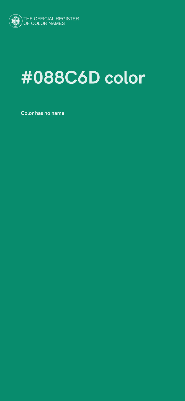 #088C6D color image