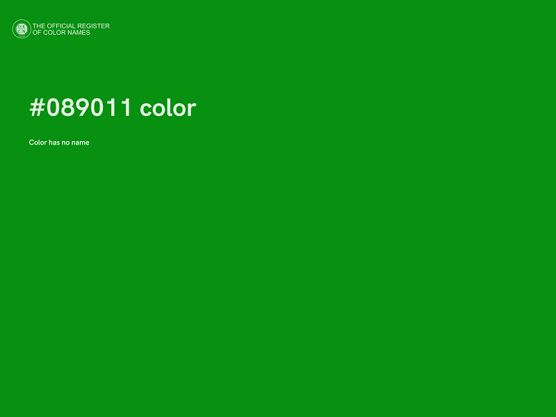 #089011 color image