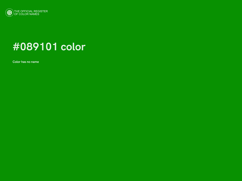 #089101 color image