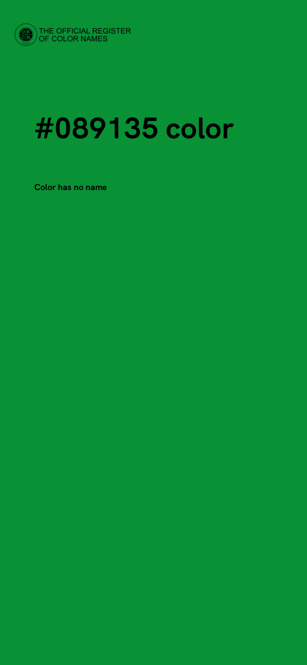 #089135 color image