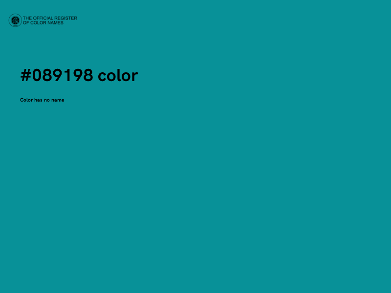 #089198 color image