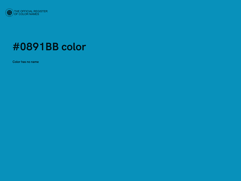 #0891BB color image