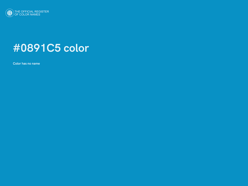 #0891C5 color image