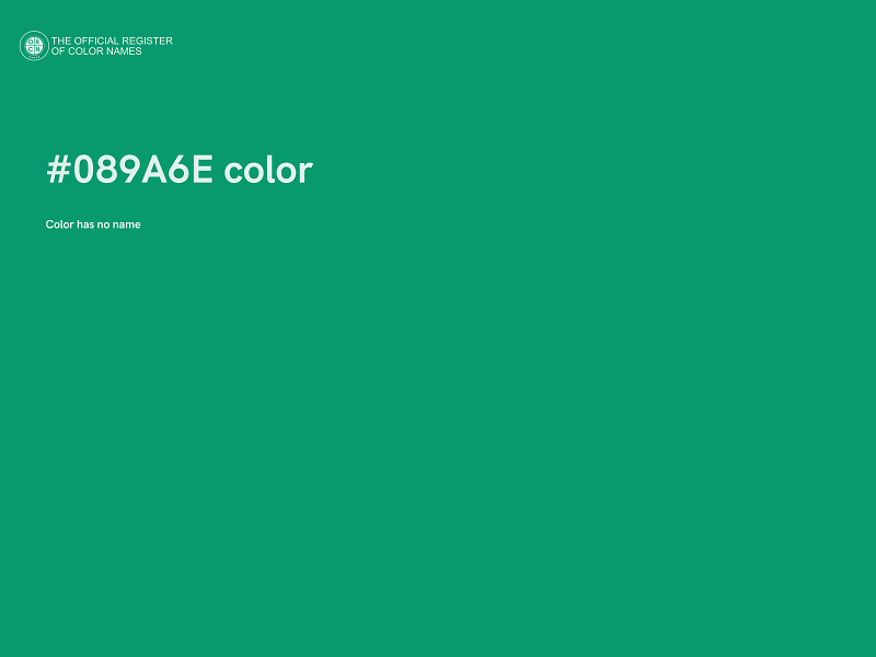 #089A6E color image