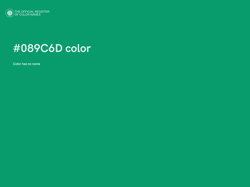 #089C6D color image