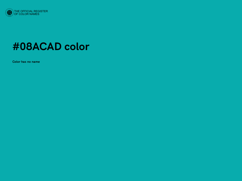 #08ACAD color image