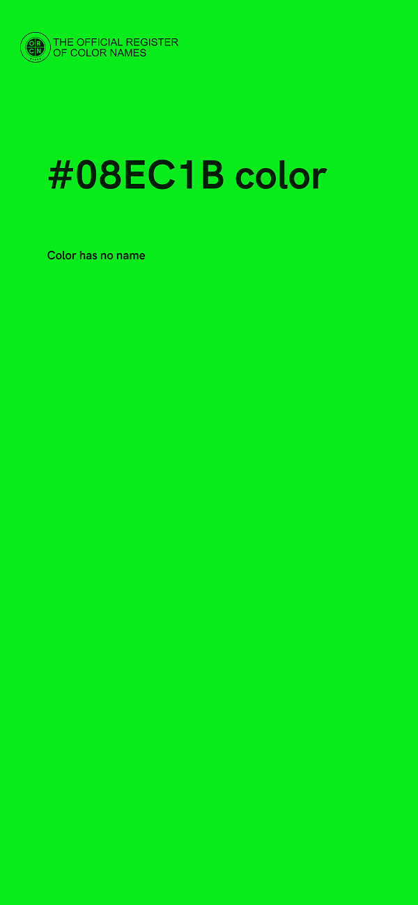 #08EC1B color image