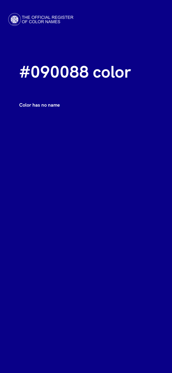 #090088 color image