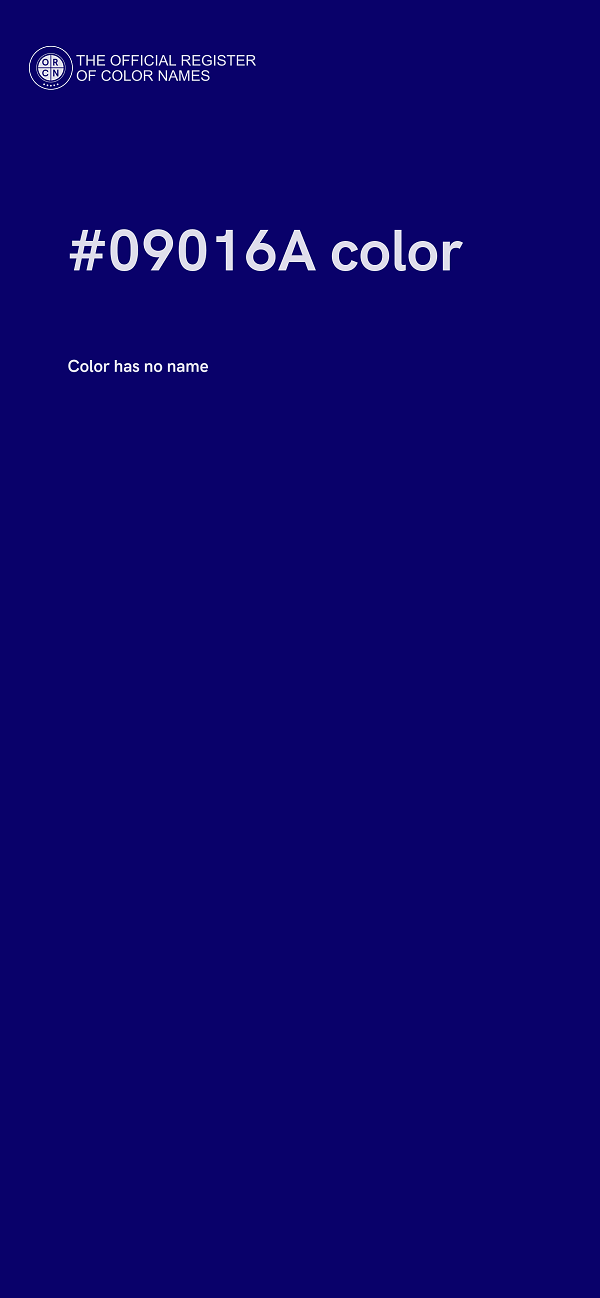 #09016A color image