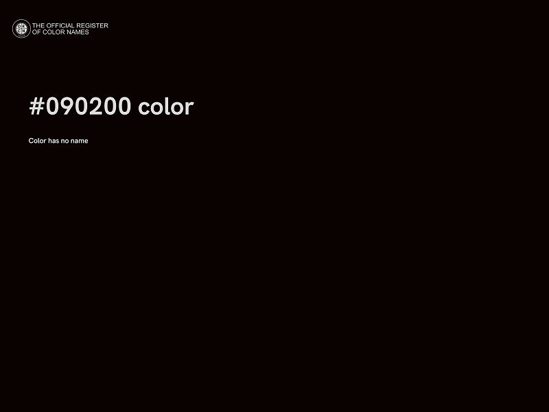 #090200 color image