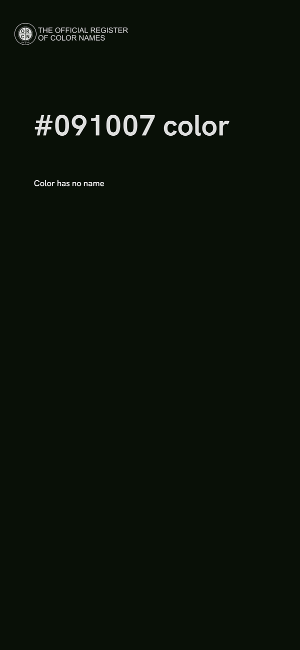 #091007 color image