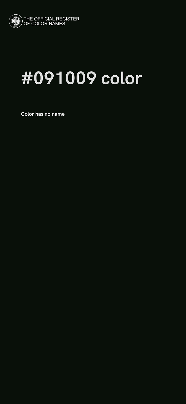 #091009 color image