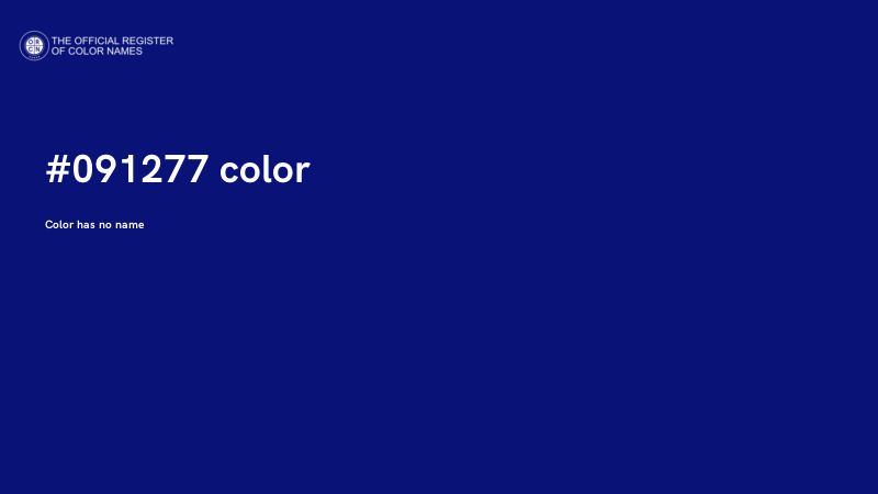 #091277 color image