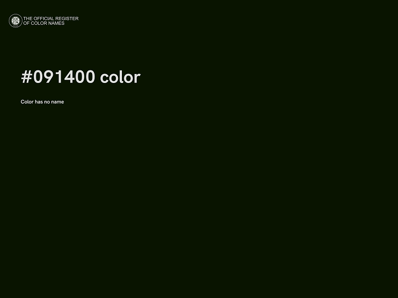 #091400 color image