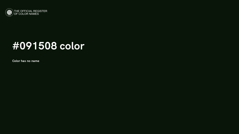 #091508 color image
