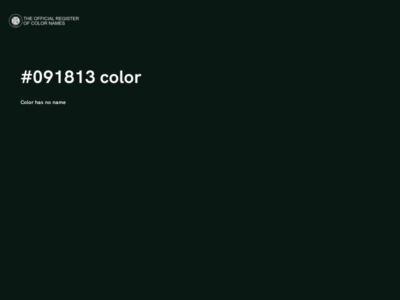 #091813 color image