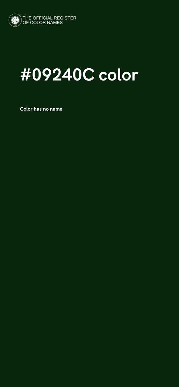 #09240C color image