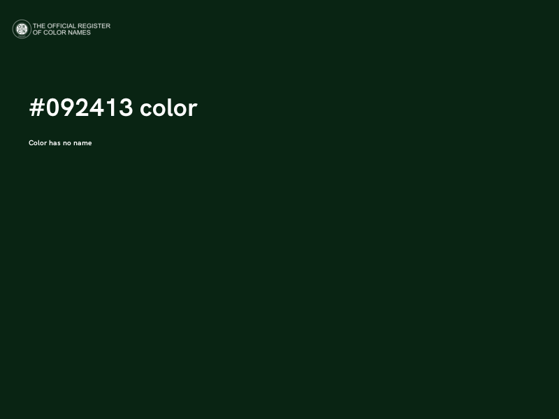 #092413 color image