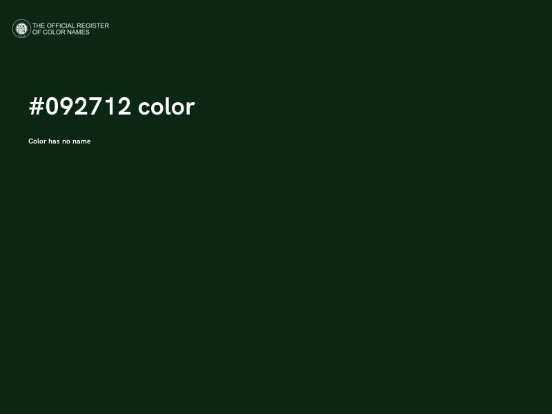 #092712 color image