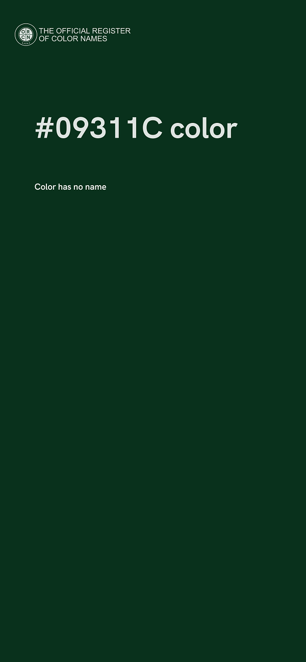 #09311C color image