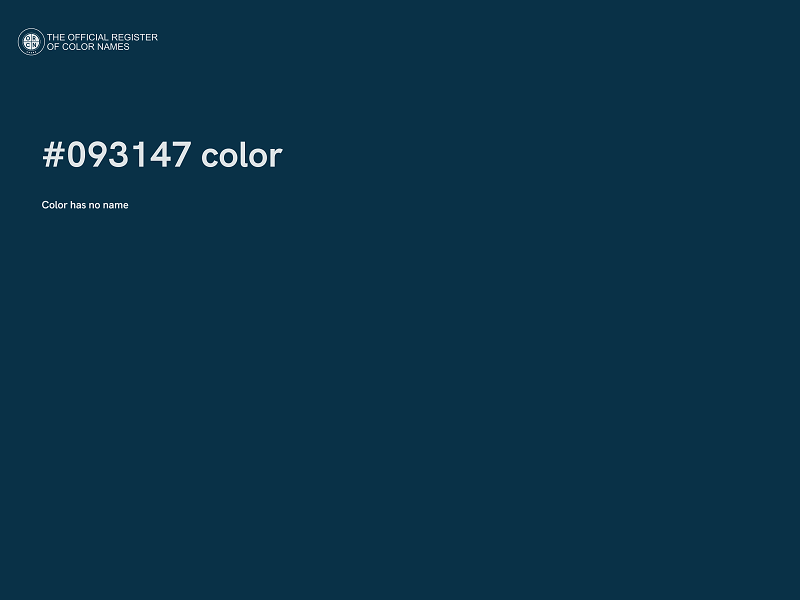 #093147 color image