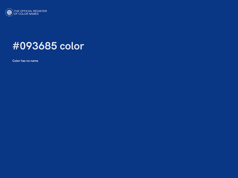 #093685 color image