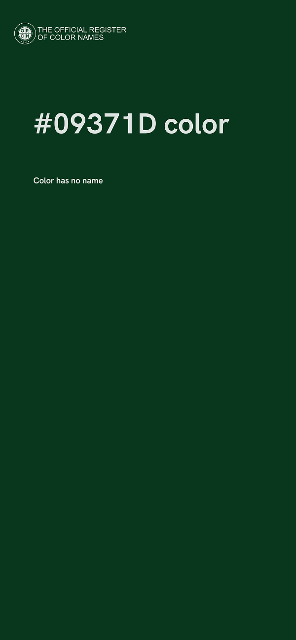 #09371D color image