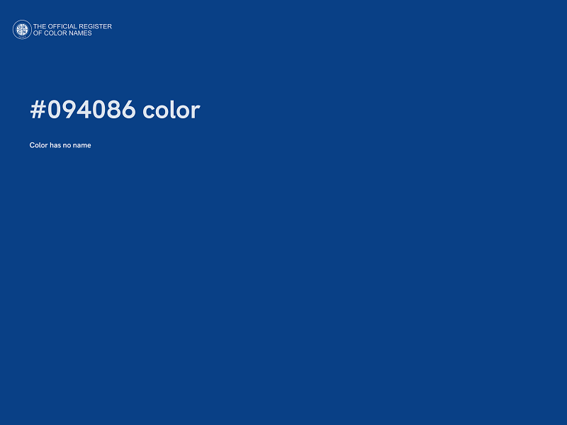 #094086 color image