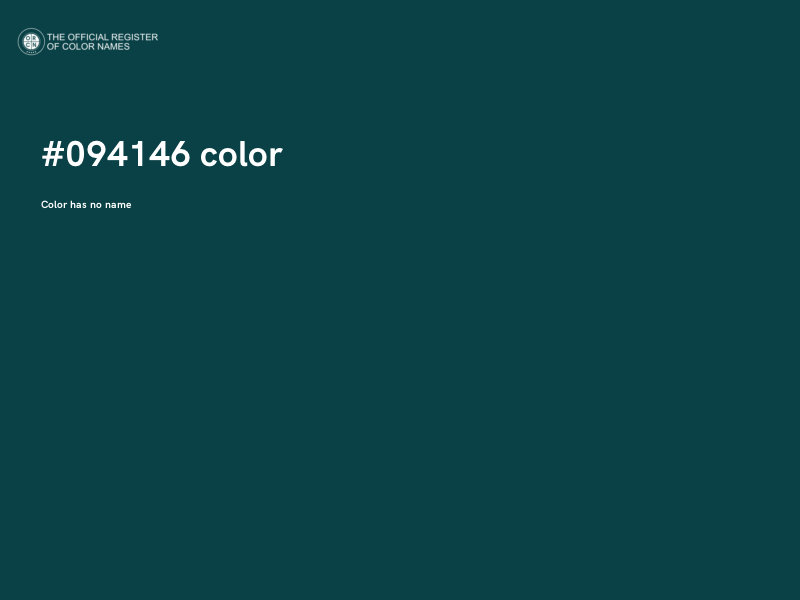#094146 color image
