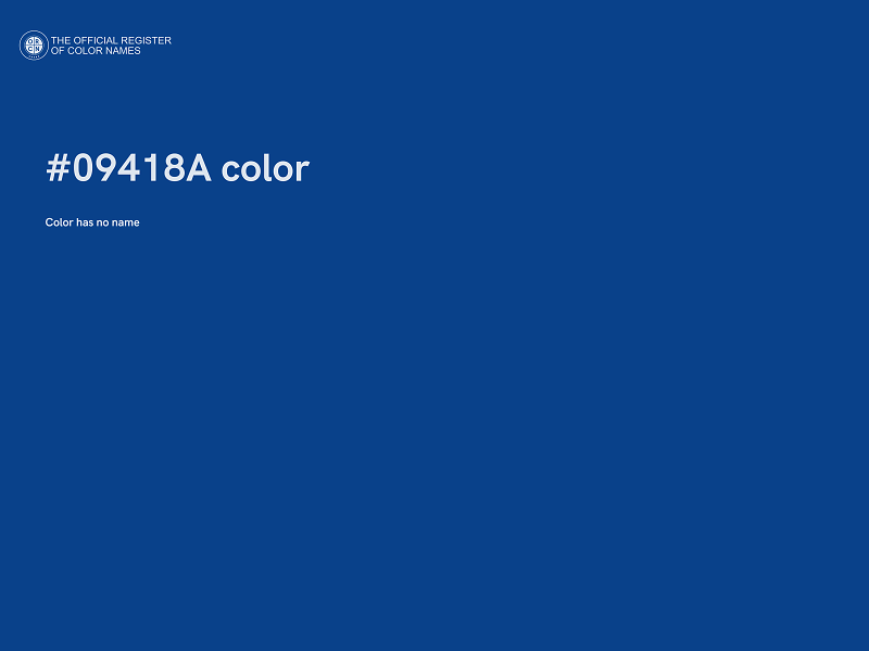 #09418A color image