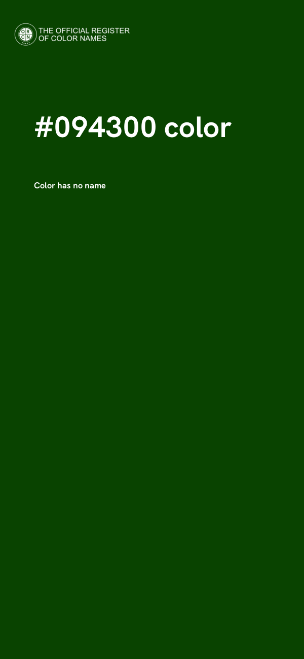 #094300 color image