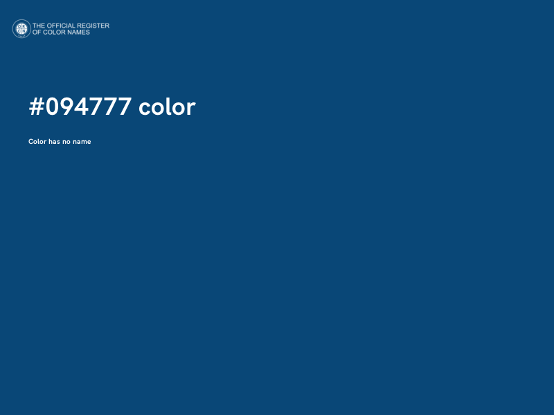 #094777 color image