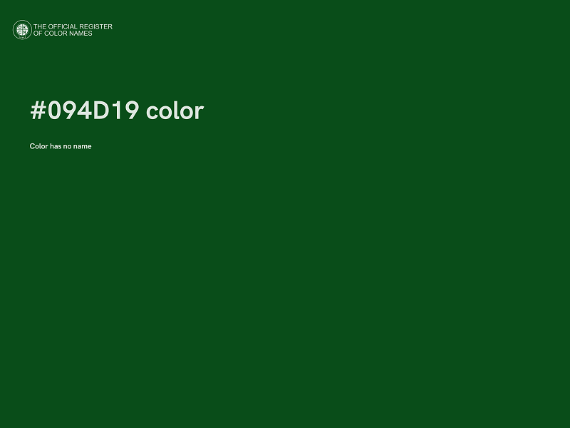 #094D19 color image