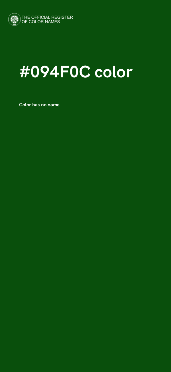 #094F0C color image