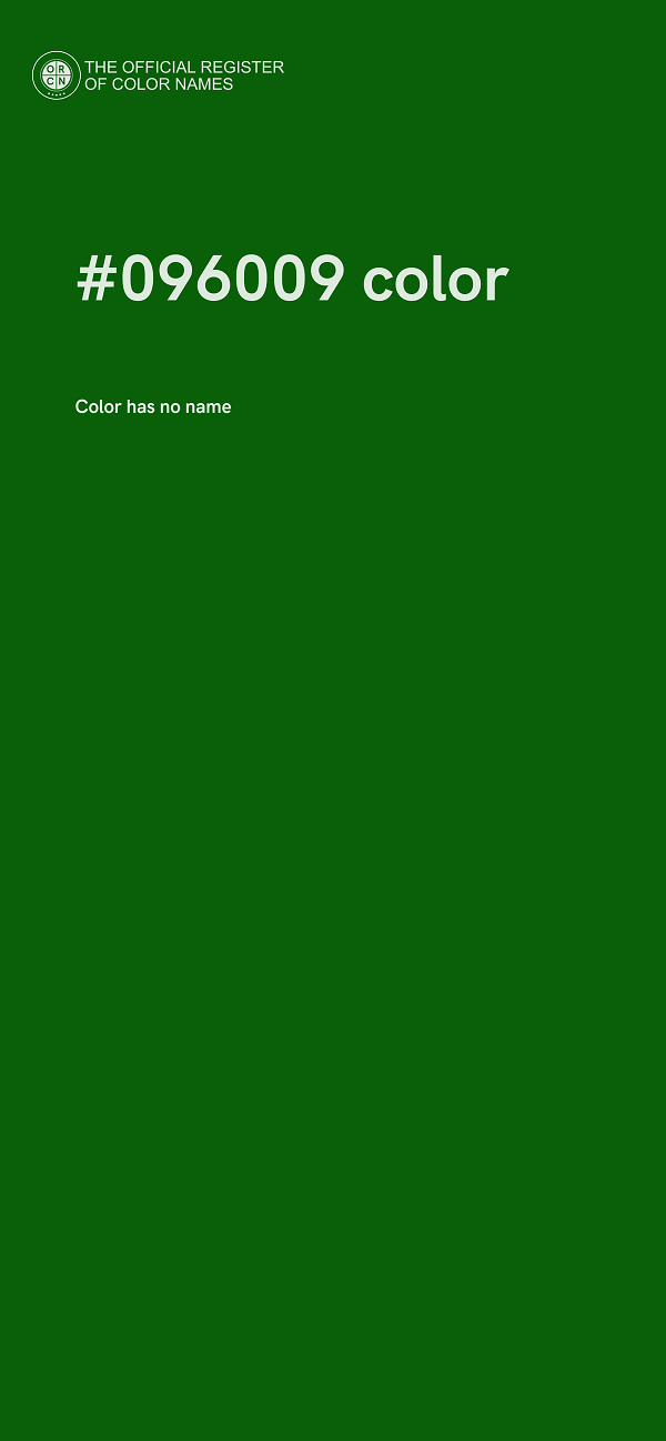 #096009 color image