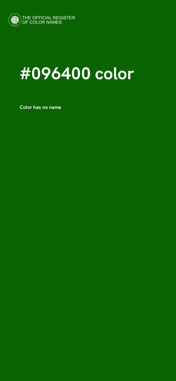 #096400 color image