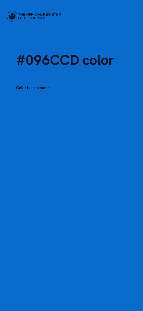 #096CCD color image