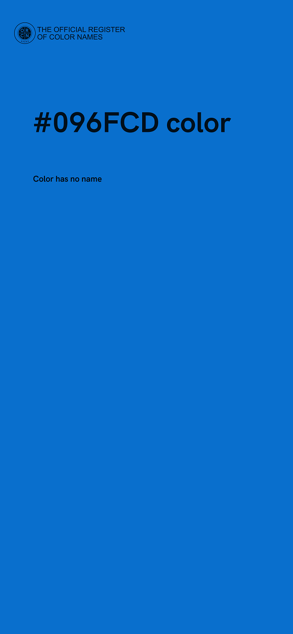 #096FCD color image