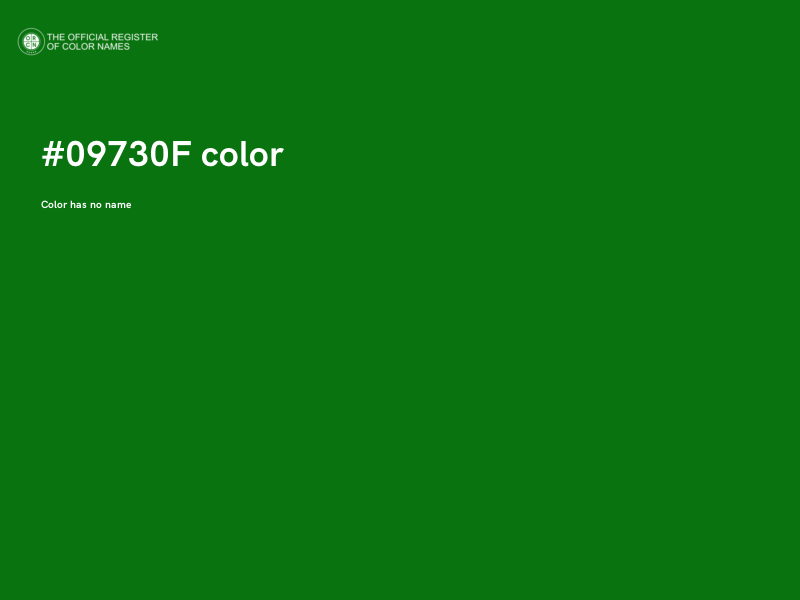 #09730F color image
