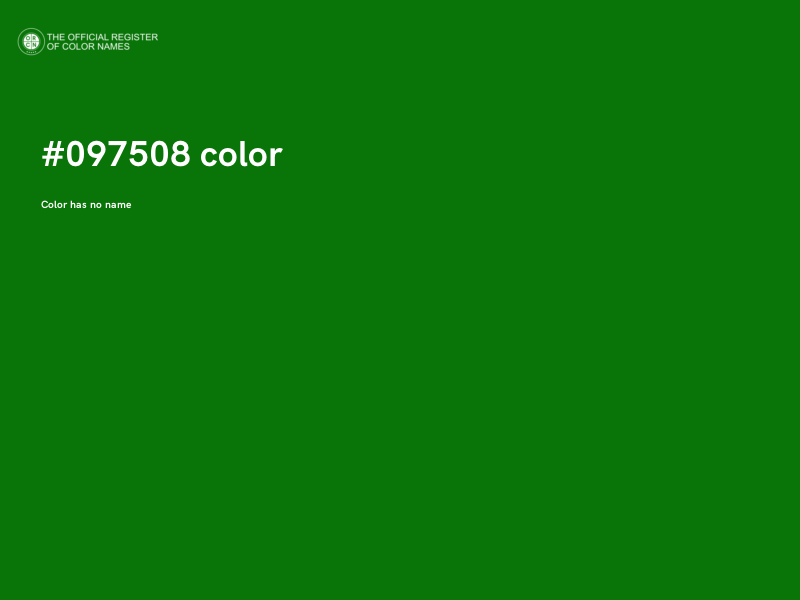 #097508 color image
