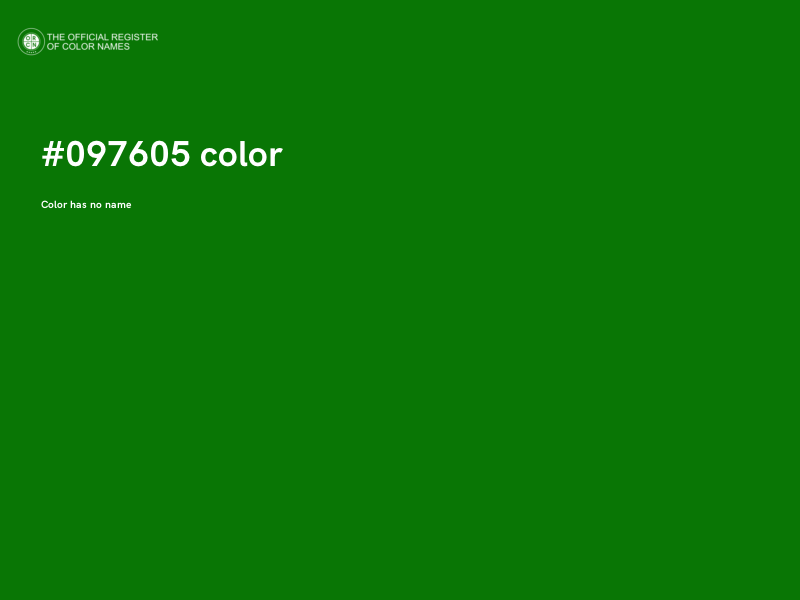 #097605 color image