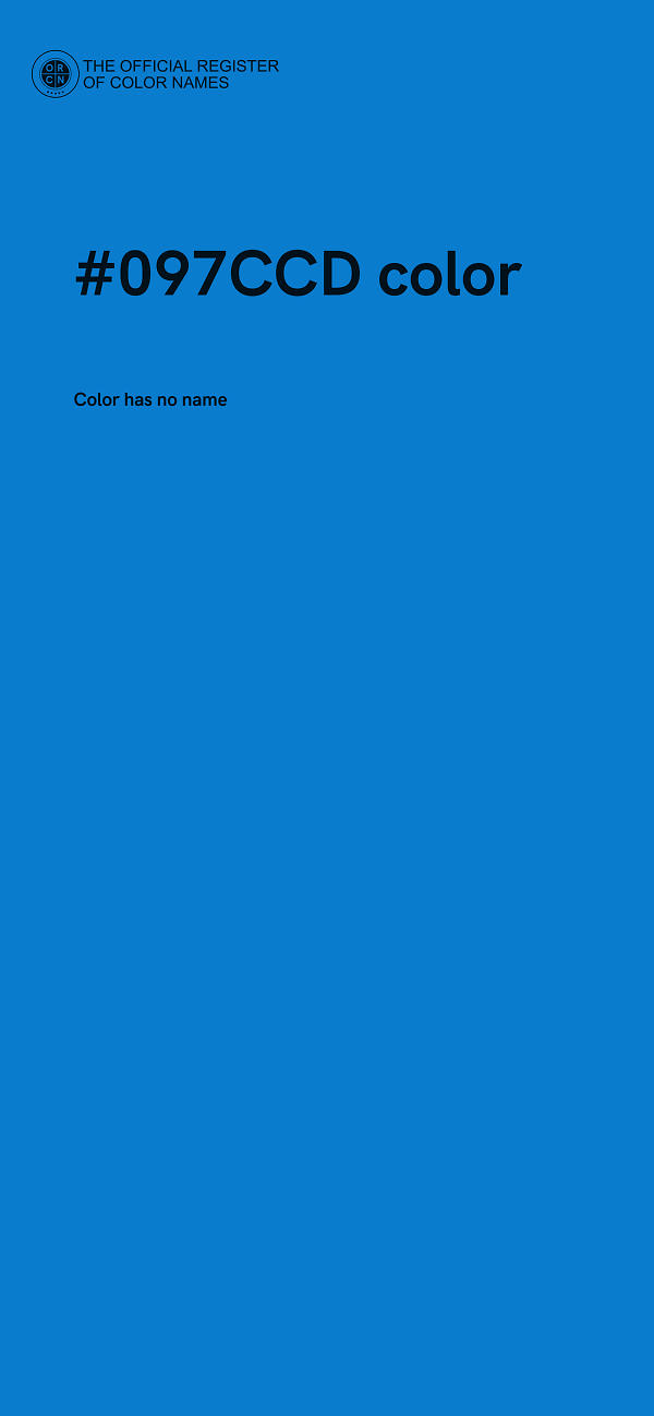 #097CCD color image