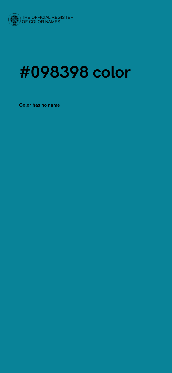 #098398 color image