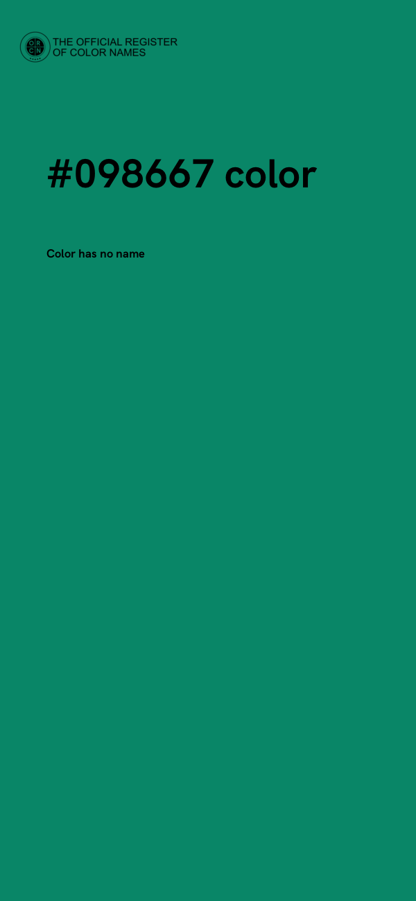 #098667 color image