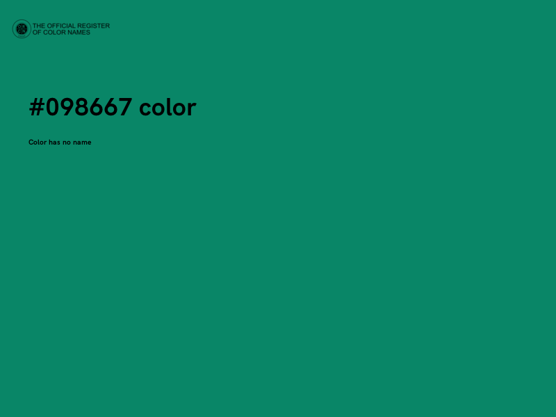 #098667 color image