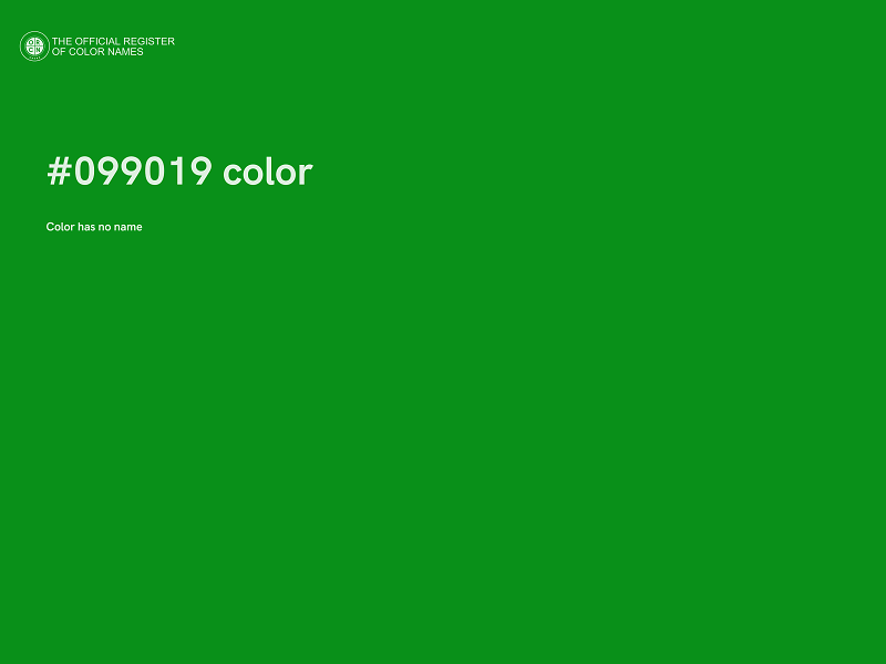 #099019 color image