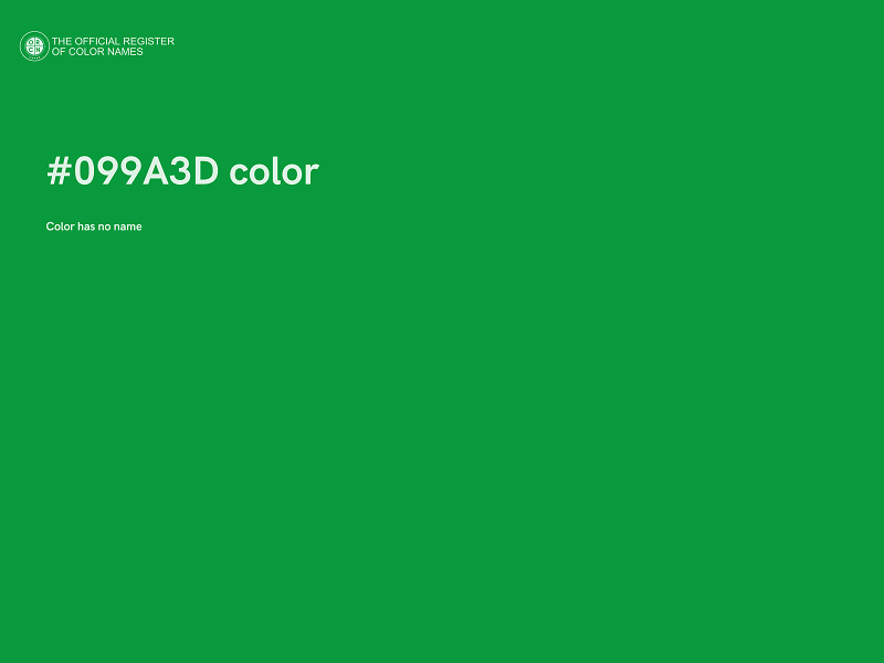 #099A3D color image