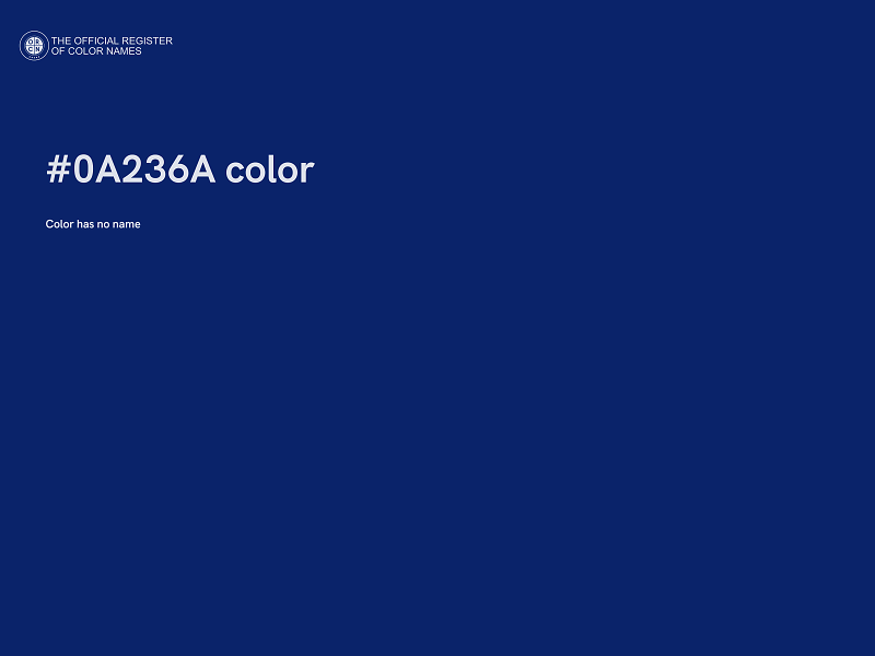 #0A236A color image