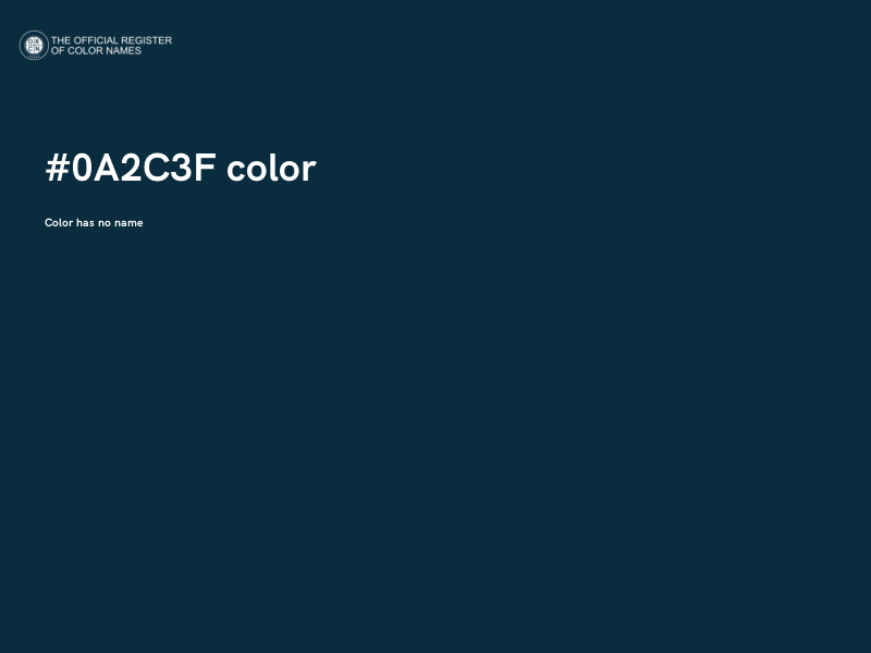 #0A2C3F color image